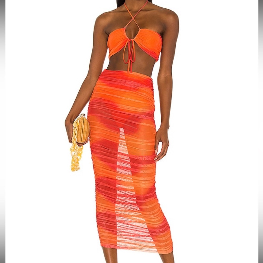 NWT Camila coelho skirt set, size small